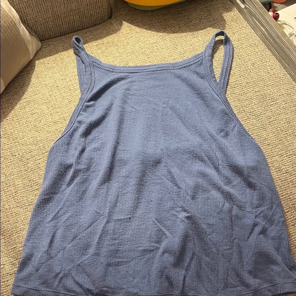Free People Blue Women's Tank Top